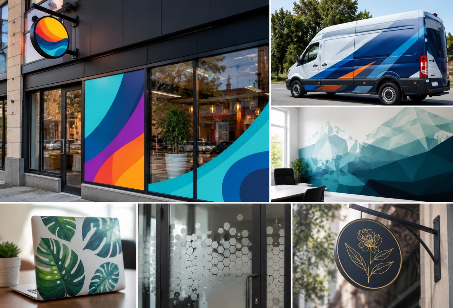From Storefronts to Vehicles: Creative Uses for Custom Vinyl Signs